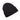 Badge Rib Beanie - Foggy Black